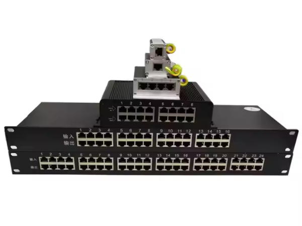 8口1000MPOE网络信号防雷器   LS-1000M/POE-8