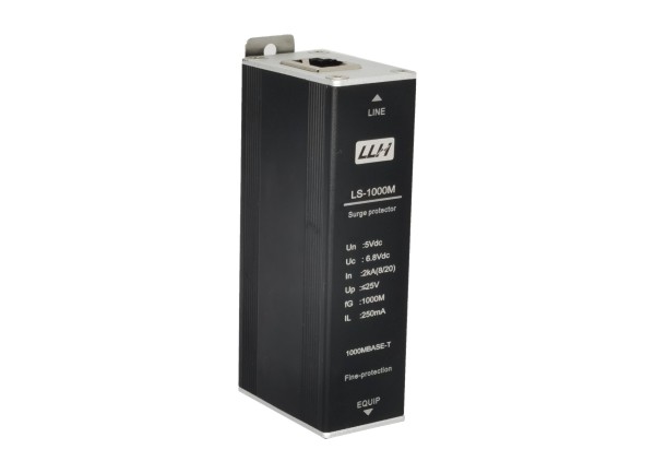 RJ45千兆网络信号防雷器  LS-1000M/POE